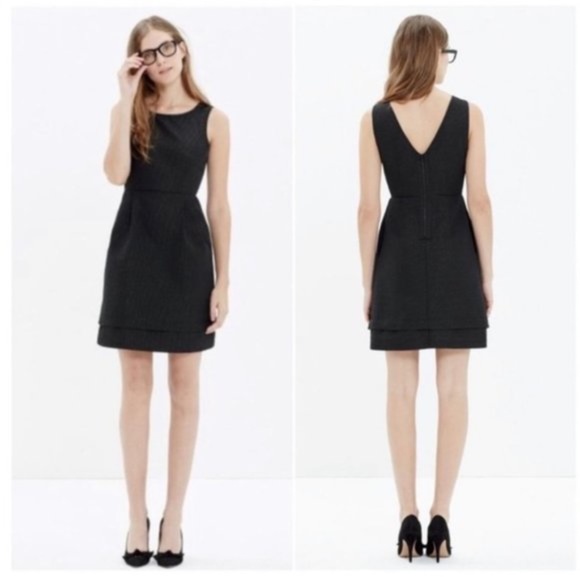 MADEWELL Lowlight Fit & Flare Party Dress - Picture 3 of 9